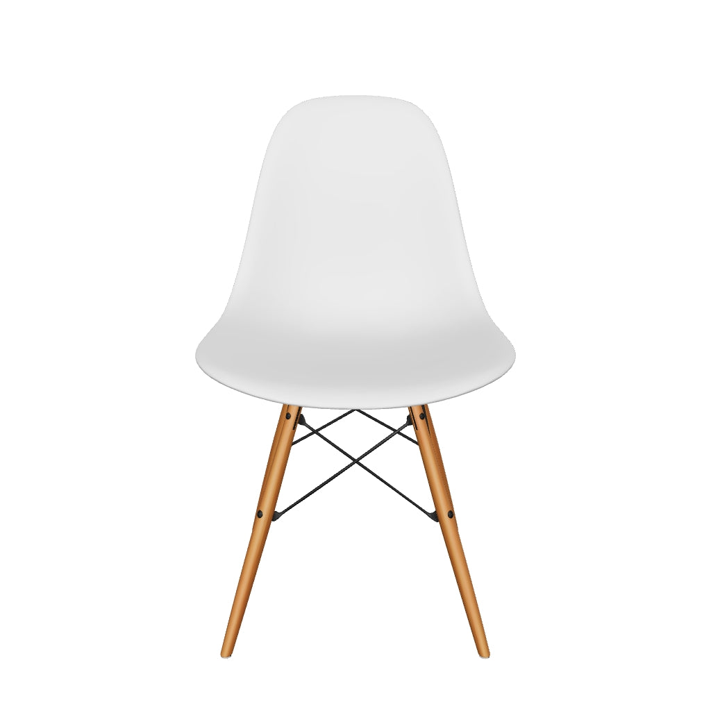 White Drop Dining Chair
